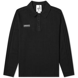 ADIDAS Long Sleeve Spezial Black Polo